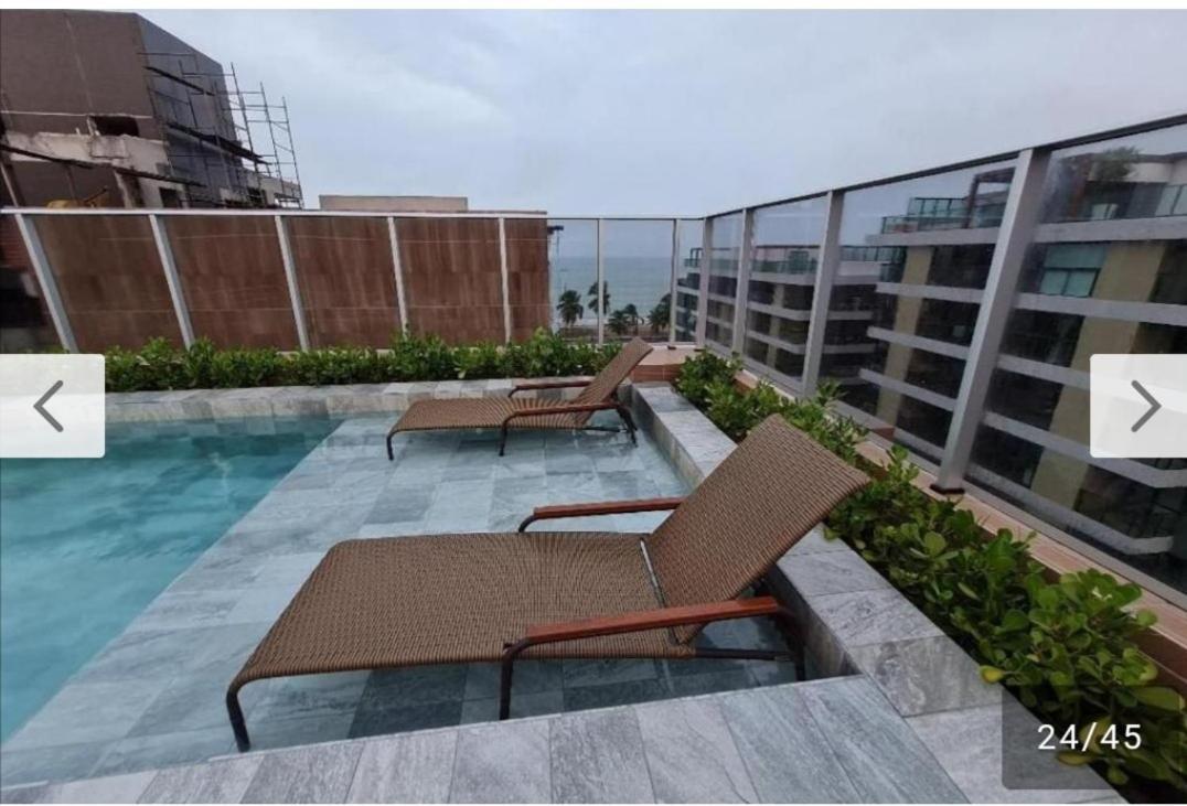 Апартаменты Flat Cabo Branco Mobiliado Жуан-Песоа Экстерьер фото